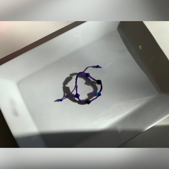 Swarovski Crystal Beaded Crochet Handmade Bracelet - Picture 5 of 5